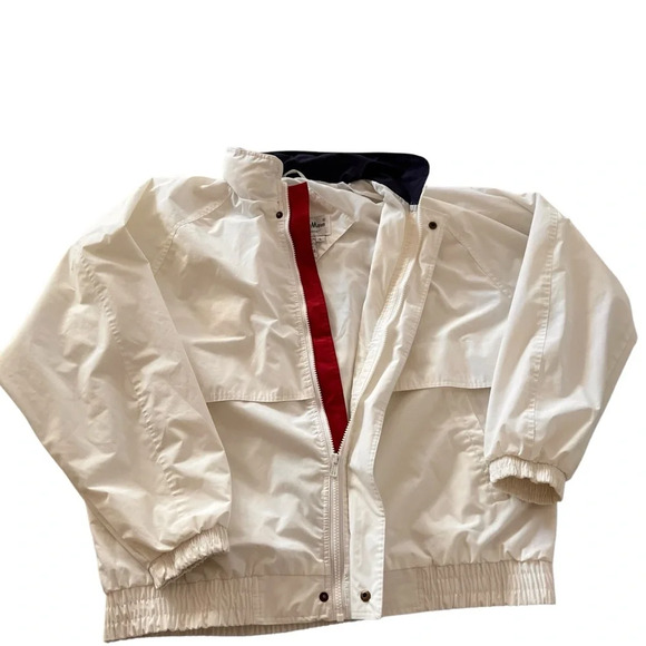 80s/90s Vintage WinnerMate Sportswear Sylvan White Windbreaker - Picture 5 of 10